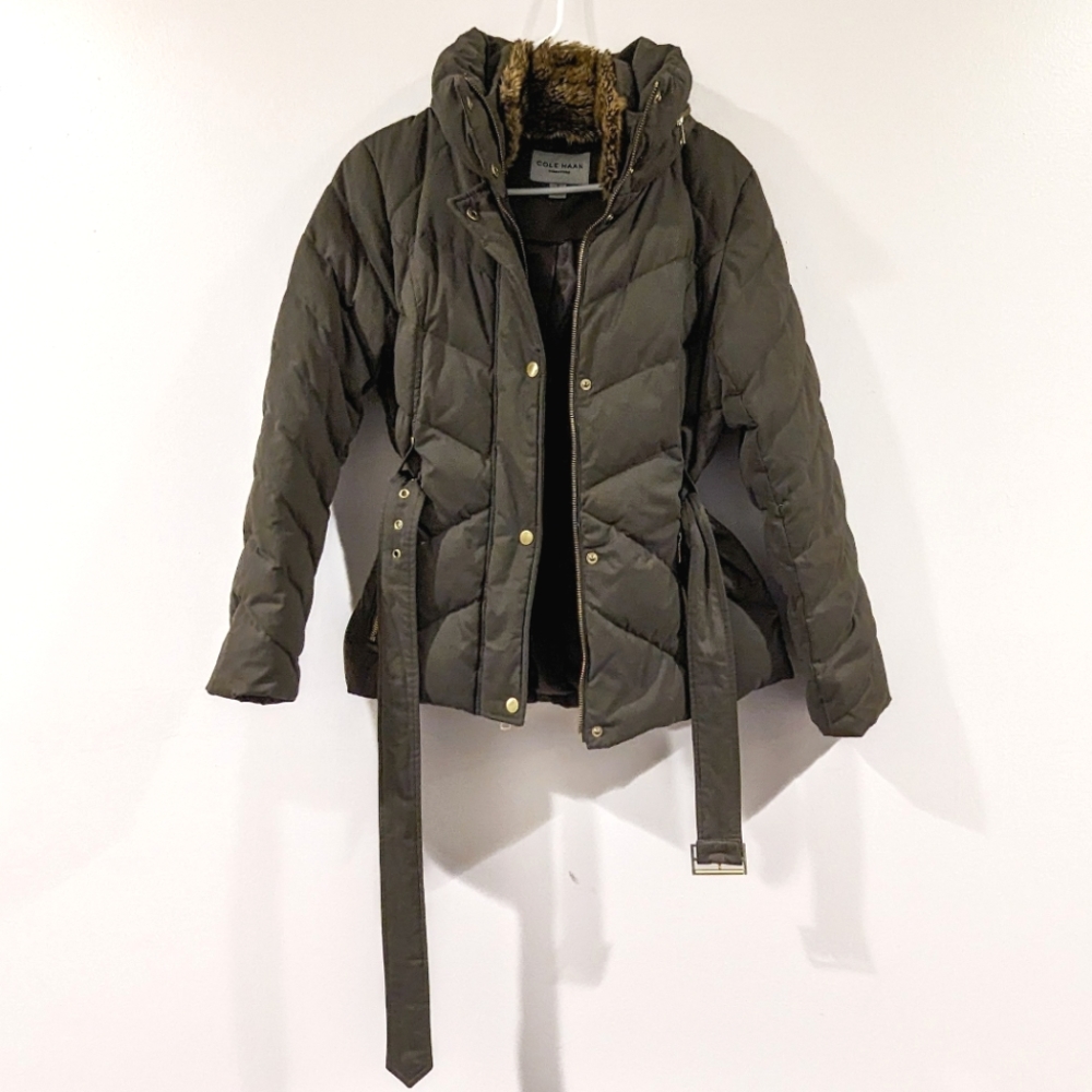 Like New Cole Haan Signature Quilted Jacket Size S